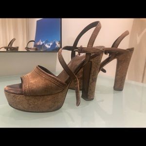 Gucci platform sandals